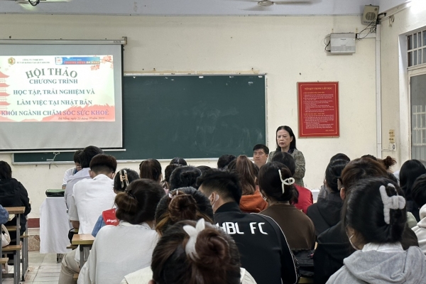 HỘI THẢO CHƯƠNG TRÌNH HỌC TẬP, TRẢI NGHIỆM VÀ LÀM VIỆC TẠI NHẬT BẢN TRONG LĨNH VỰC CHĂM SÓC SỨC KHỎE TẠI TRƯỜNG CAO ĐẲNG PHƯƠNG ĐÔNG, CÙNG SỰ HỖ TRỢ CỦA CÔNG TY TNHH MTV TƯ VẤN VÀ ĐÀO TẠO QUÝ KHANH