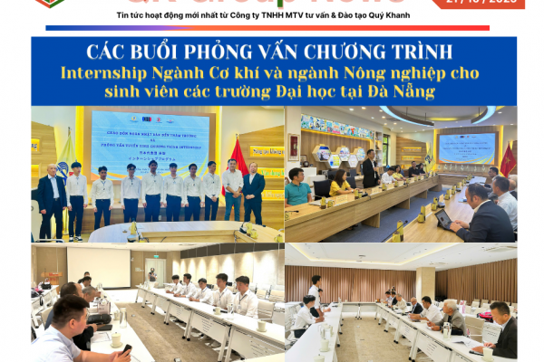 BẢN TIN PHỎNG VẤN INTERNSHIP – 20/10/2025